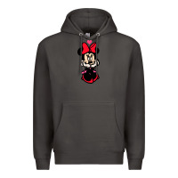 Smoke Minnie Mouse Premium Hoodie - CowhideDigitalArt