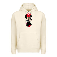 Tofu Minnie Mouse Premium Hoodie - CowhideDigitalArt
