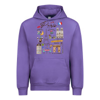 Tulip paris bonjour eiffel tower paris lover paris traveling vacay Urban Hoodie - trangStudio