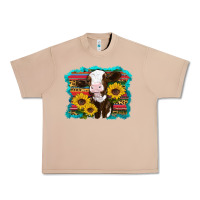 Burro western cow sunflowers serape leopard Urban Heavy Tee - RanaPortraitStore