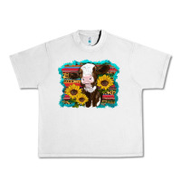 Lunar Rock western cow sunflowers serape leopard Urban Heavy Tee - RanaPortraitStore