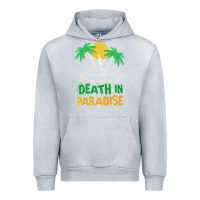 Heather Grey Death in Paradise - gift idea Urban Hoodie - trangStudio