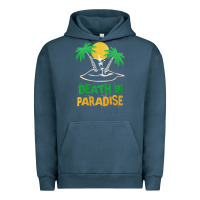 Pigment Midnight Navy Death in Paradise - gift idea Urban Hoodie - trangStudio