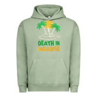 Pigment Oil Green Death in Paradise - gift idea Urban Hoodie - trangStudio
