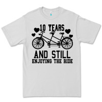 Dove Grey 10 Years And Still Enjoying The Ride Premium Tee - Bettercallsaul