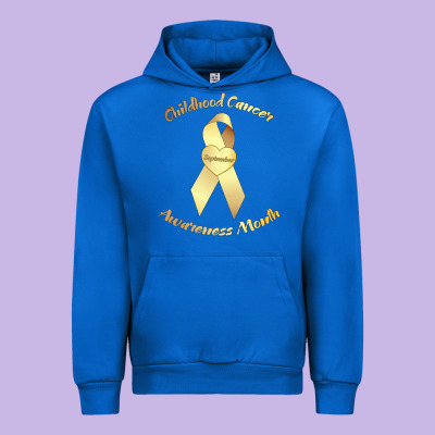 Childhood Cancer Awareness Children Cure Kids Urban Hoodie Designed By Designpulse