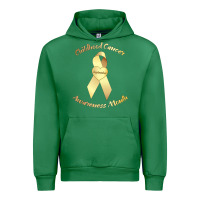 Emerald childhood cancer awareness children cure kids Urban Hoodie - DesignPulse