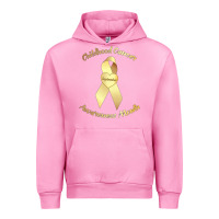 Fuchsia Pink childhood cancer awareness children cure kids Urban Hoodie - DesignPulse