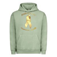 Pigment Oil Green childhood cancer awareness children cure kids Urban Hoodie - DesignPulse