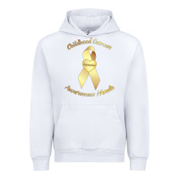 White childhood cancer awareness children cure kids Urban Hoodie - DesignPulse