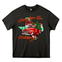 Asphalt home for the holidays texas Heavy Core Tee - BarkalooDesign