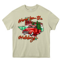 Mossy home for the holidays texas Heavy Core Tee - BarkalooDesign