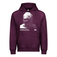 Mauve Wine Throbbing Gristle, the Throbbing Gristle, Throbbing, Gristle, Throbbin Urban Hoodie - DesignPulse