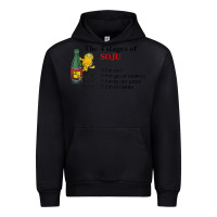 Black the 4 stages of soju i'm rich i'm good looking t shirt Urban Hoodie - DesignPulse