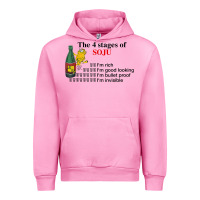The 4 Stages Of Soju I'm Rich I'm Good Looking T Shirt Urban Hoodie | Teevron