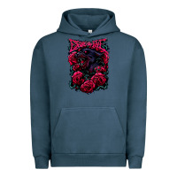 Pigment Midnight Navy escape the fate Urban Hoodie - DesignPulse