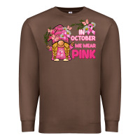 Chestnut in october we wear pink gnome Premium Sweatshirt - BarkalooDesign