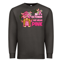 Smoke in october we wear pink gnome Premium Sweatshirt - BarkalooDesign