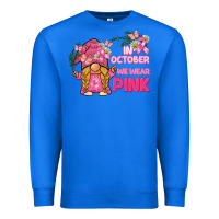 True Royal in october we wear pink gnome Premium Sweatshirt - BarkalooDesign