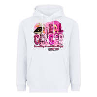 White heal cancer for nothing is impossible with god Heavyweight Hoodie - BarkalooDesign