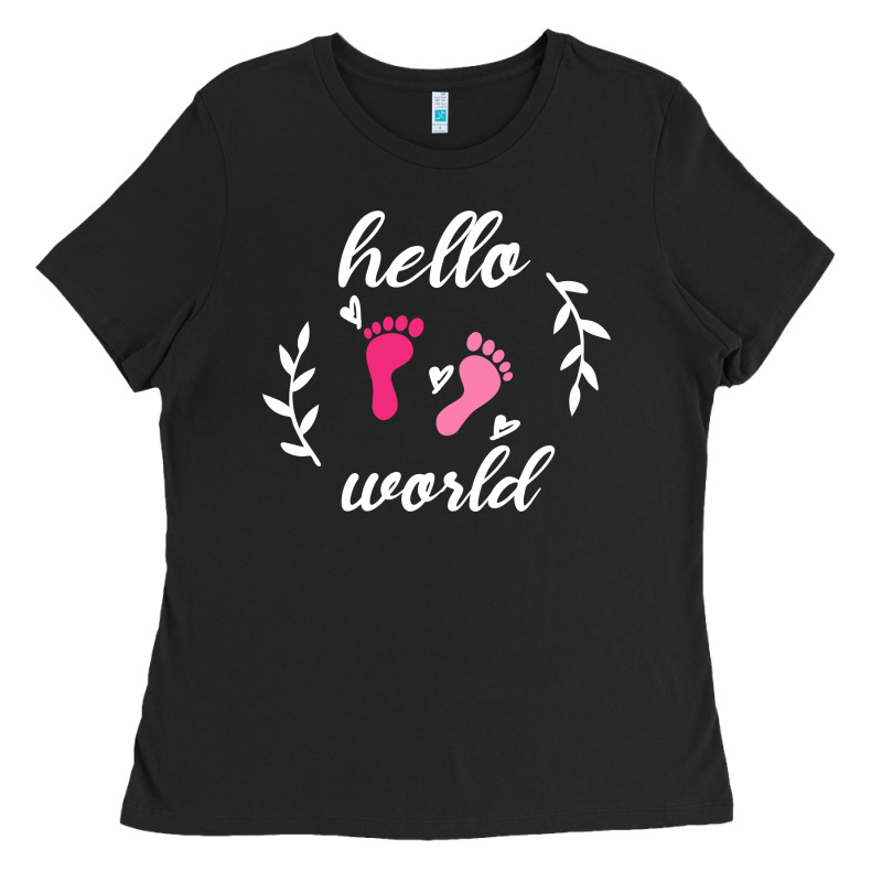 Hello World Ladies Tee by Bettercallsaul | Teevron