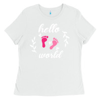 White Hello world Ladies Tee - Bettercallsaul