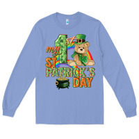Colony Blue My first St. Patrick's Day Long Sleeve Tee - CowGirlArtShop