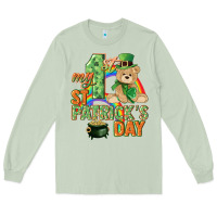 Matcha My first St. Patrick's Day Long Sleeve Tee - CowGirlArtShop