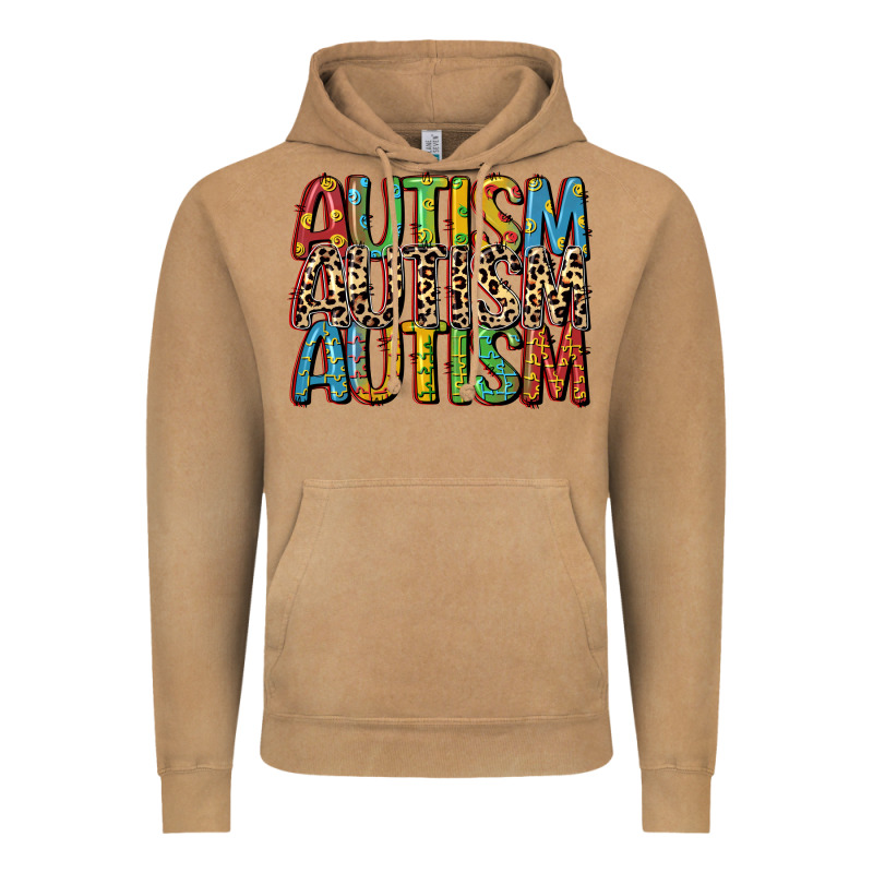 Western Autism Vintage Hoodie by CowGirlArtShop | Teevron