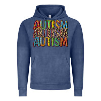 Vintage Denim western autism Vintage Hoodie - CowGirlArtShop