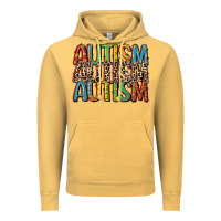 Vintage Mustard western autism Vintage Hoodie - CowGirlArtShop