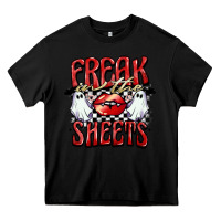 Black freak in the sheets Heavy Core Tee - BarkalooDesign