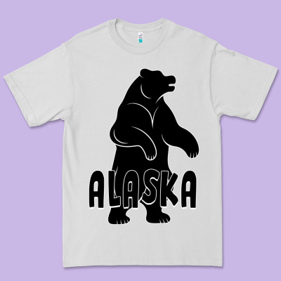 Alaska Bear Premium Tee Designed By Bettercallsaul