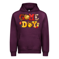 Mauve Wine game day softball Urban Hoodie - AdoDesignShop
