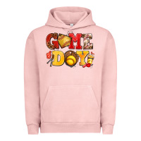 Pigment Salmon game day softball Urban Hoodie - AdoDesignShop