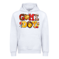 White game day softball Urban Hoodie - AdoDesignShop