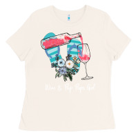 Bone Wine Flip Flops Girl Ladies Tee - Bettercallsaul