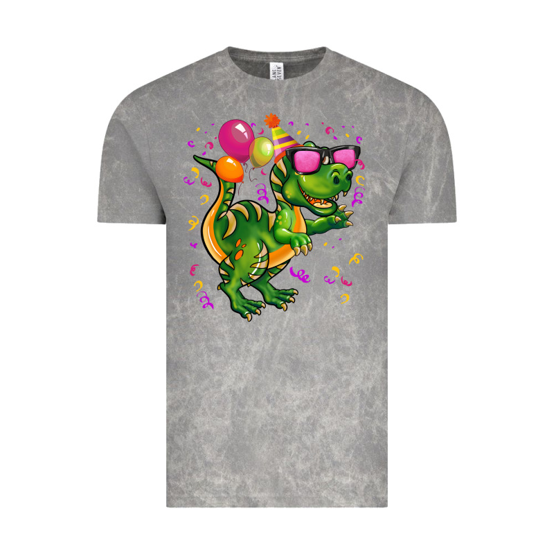Birthday T Rex Pink Vintage Tee by CowGirlArtShop | Teevron