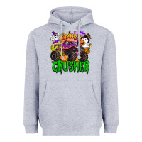 Spooky Crusher Monster Truck Heavyweight Hoodie | Teevron