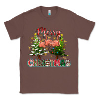Chestnut Merry Christmas flamingo Classic Tee - texasbilliewilder