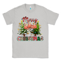 Moon Dust Merry Christmas flamingo Classic Tee - texasbilliewilder