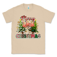Mushroom Merry Christmas flamingo Classic Tee - texasbilliewilder