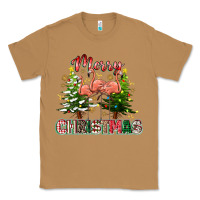 Toasted Coconut Merry Christmas flamingo Classic Tee - texasbilliewilder