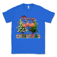 True Royal Merry Christmas flamingo Classic Tee - texasbilliewilder