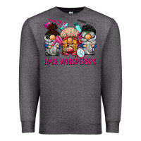 Charcoal Heather hair whisperers Premium Sweatshirt - BarkalooDesign