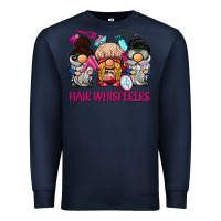 Navy hair whisperers Premium Sweatshirt - BarkalooDesign