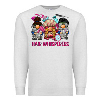 Oatmeal Heather hair whisperers Premium Sweatshirt - BarkalooDesign