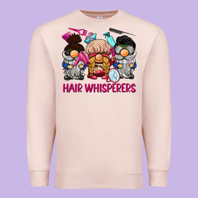 Hair Whisperers Premium Sweatshirt Designed By Barkaloodesign