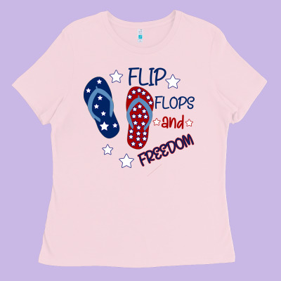 Flip Flops And Freedom Ladies Tee Designed By Bettercallsaul