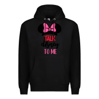 Black Minnie Mouse Premium Hoodie - CowhideDigitalArt